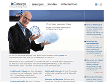 Tablet Screenshot of itconcept.ch