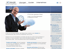 Tablet Screenshot of itconcept.com